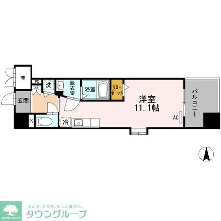 名駅アイサンメゾンの物件間取画像